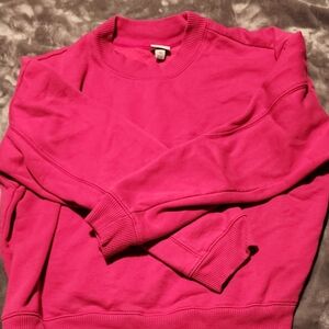 XL- Women's Crewneck Pink Sweater